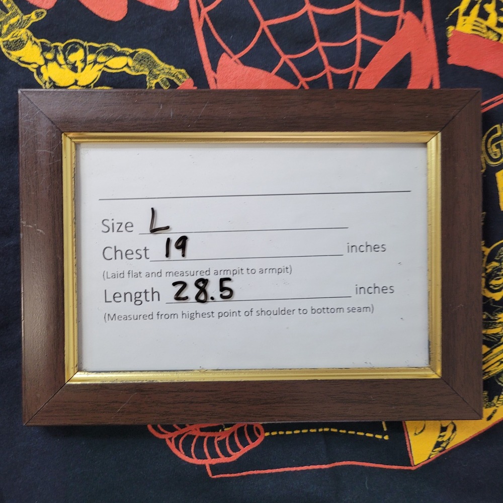 Marvel Loot Crate Spiderman Avengers Comic Long‎ Sleeve Shirt Mens Large Black - Picture 6 of 6